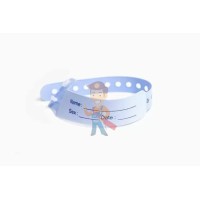 Браслеты StatBand для быстрой идентификации Браслеты StatBand для быстрой идентификации - Браслет идентификационный голубой