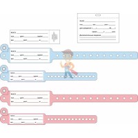 EMS StatBand EMS StatBand - Набор для новорожденных (браслет идентификационный голубой 2 шт)