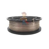 Антимагнитная номерная пломба АМ-ТФ (DUAL) Антимагнитная номерная пломба АМ-ТФ (DUAL) - Проволока пломбировочная витая ПР-С 1,5/100 нерж./нерж.