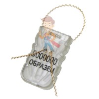 Охранная номерная пломба индикаторного типа Турбион (роторная) Охранная номерная пломба индикаторного типа Турбион (роторная) - Пломба пластиковая СИЛТЭК-М